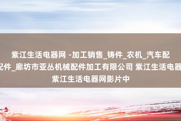紫江生活电器网 -加工销售_铸件_农机_汽车配件_电梯配件_廊坊市亚丛机械配件加工有限公司 紫江生活电器网影片中